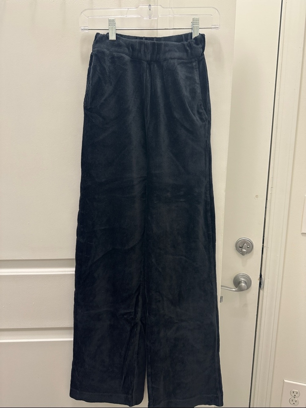 Bellerose navy Corduroy Wide-Leg Trousers